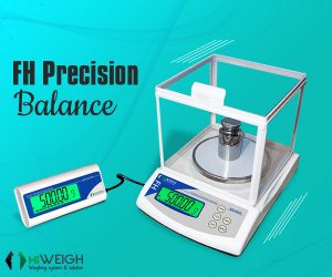 precision balance in a laboratory