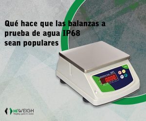 balanzas a prueba de agua IP68