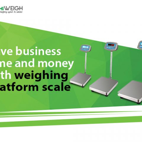 weighing platform scale